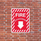 Fire Extinguisher Sign or Sticker