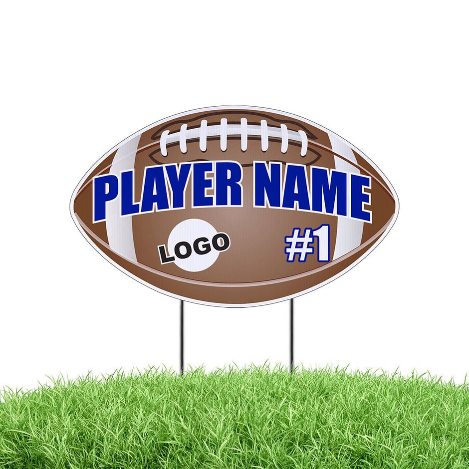 Custom Team Yard Signs Personalize with Player and Team Names