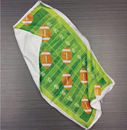 American Football Towels- Superbowl Kitchen Towels Set of 2 11 X 18