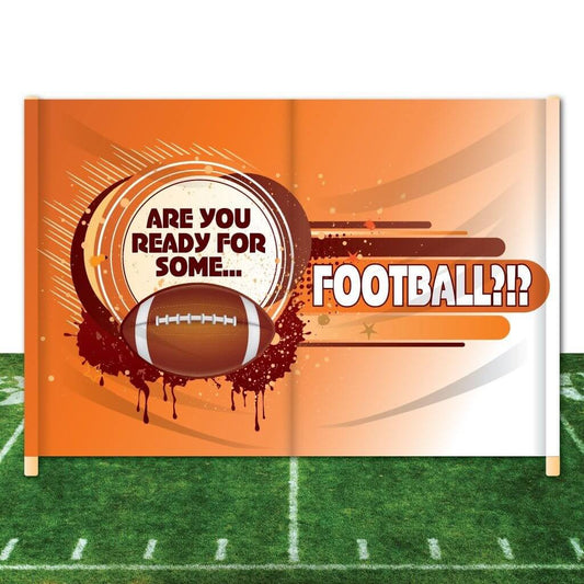 Football Breakaway Banner - 8'x12' - 'Are You Ready for Some Football?'