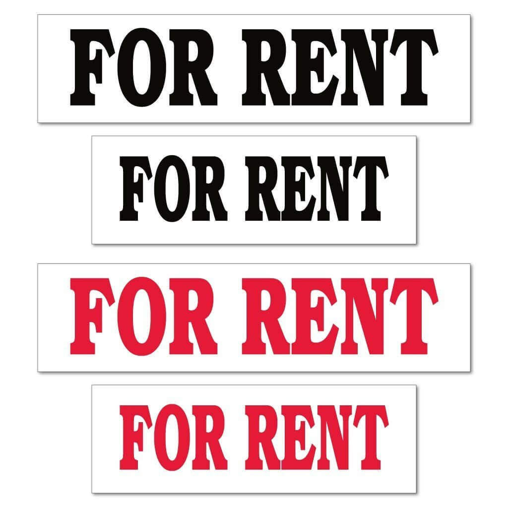 For Rent Sign Rider | Real Estate Sign Riders | VictoryStore ...