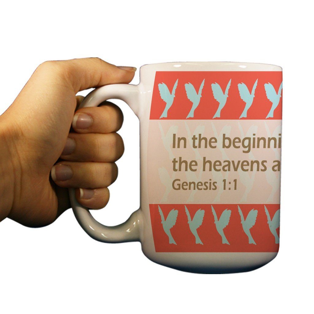 Genesis 1:1 Religious 15oz Coffee Mug