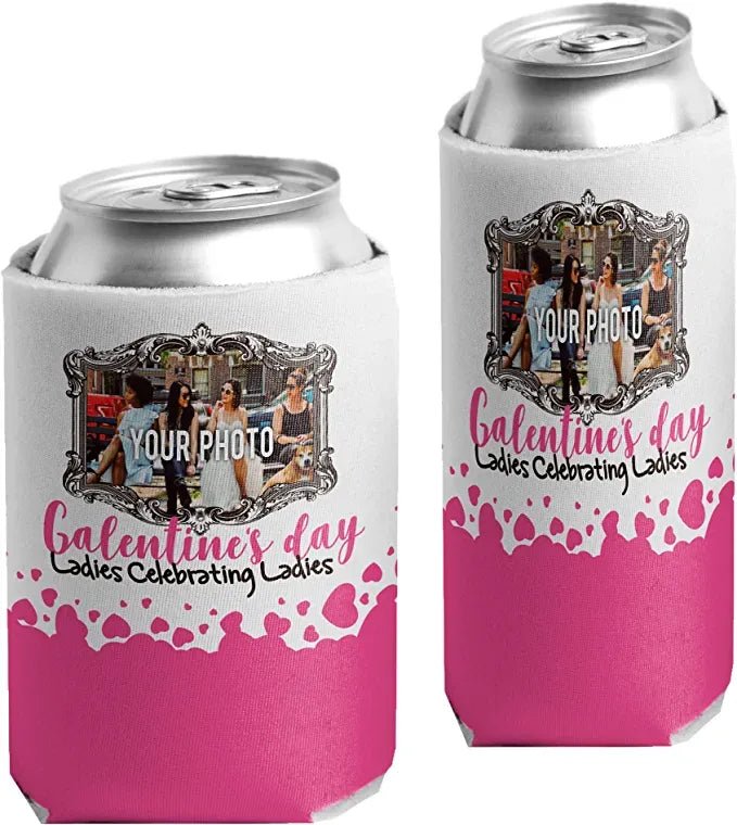 Galentine's Day Can Coolers