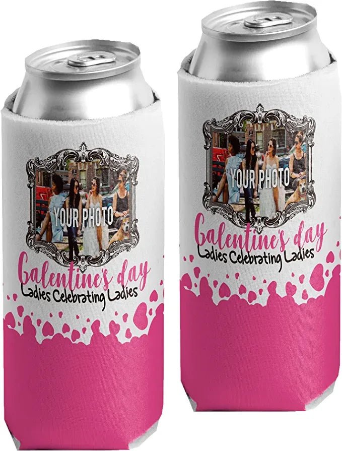 Galentine's Day Can Coolers