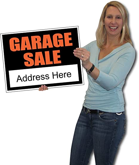 Garage Sale Sign | 4pc Set
