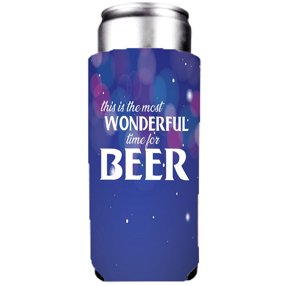 holiday can cooler