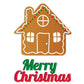 Gingerbread House 7 Piece Christmas Lawn Decoration - FREE SHIPPING