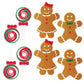 Gingerbread House 7 Piece Christmas Lawn Decoration - FREE SHIPPING