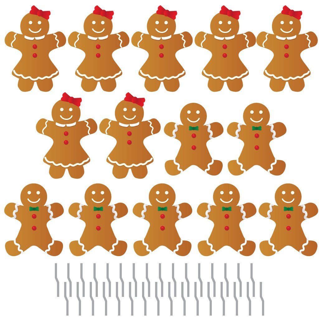 Gingerbread Pathway Markers Yard Cards | VictoryStore – VictoryStore.com