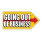 Going Out of Business Spinner Signs