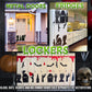 Halloween Cemetery Garage Door Magnets, 9 Piece Halloween Garage Door Magnets, Indoor or Outdoor Halloween Magnets