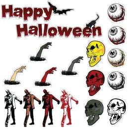 Happy Halloween Scary Yard Decoration Signs | VictoryStore