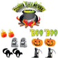 Happy Halloween Cauldron Halloween Lawn Decoration