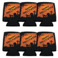 Halloween Party Graveyard Scene Can Cooler Set 6 FREE SHIPPING