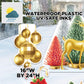 Happy Holidays Snow Globe Oversized Ez Yard Cards | 7 pc Set
