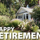 Happy Retirement Yard Letters - FREE SHIPPING