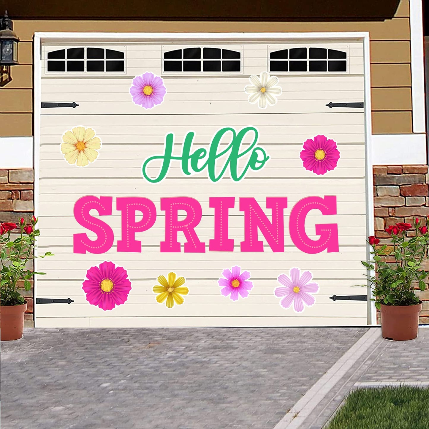 Hello Spring Garage Magnets (20196)