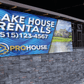 Custom Lake House Rentals Banner