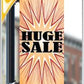 18"x36" Huge Sale Pole Banner FREE SHIPPING