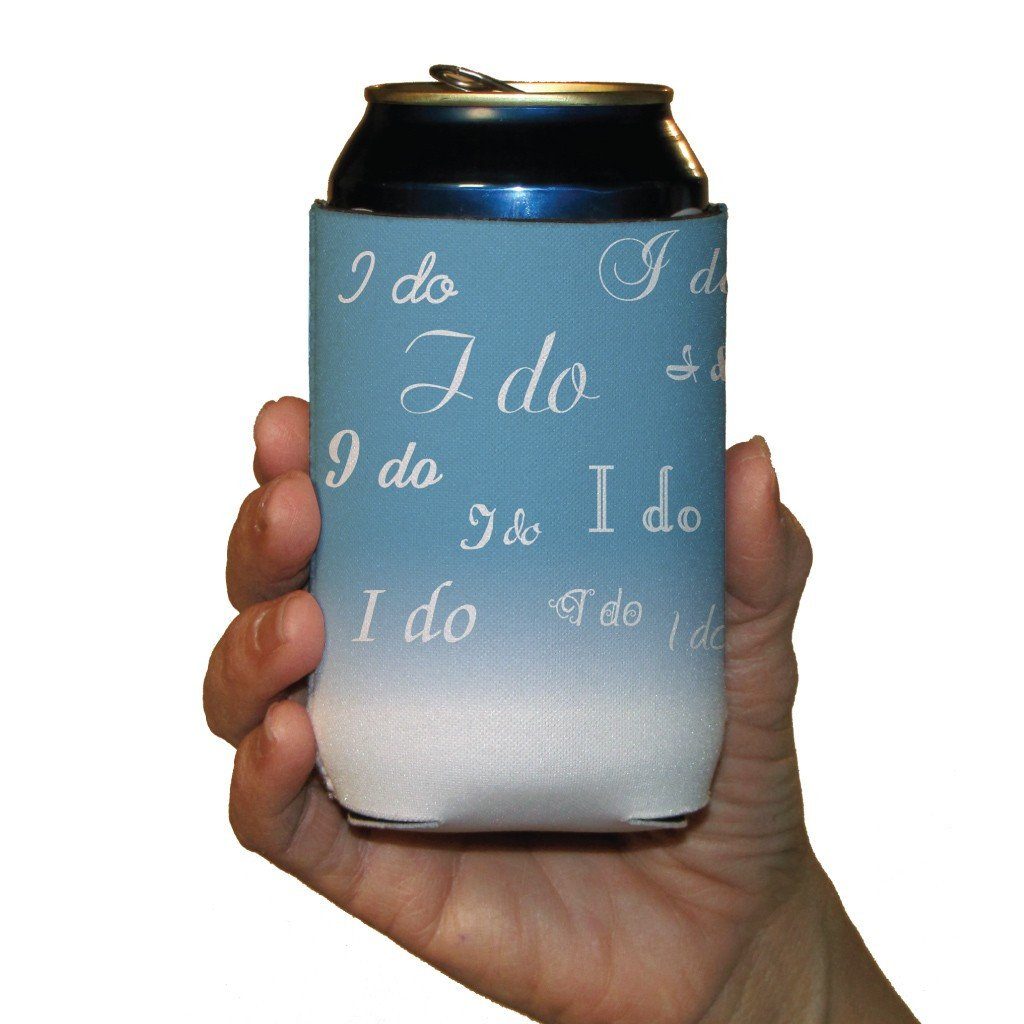 Wedding Themed - Can Cooler Set of 6 - FREE SHIPPING