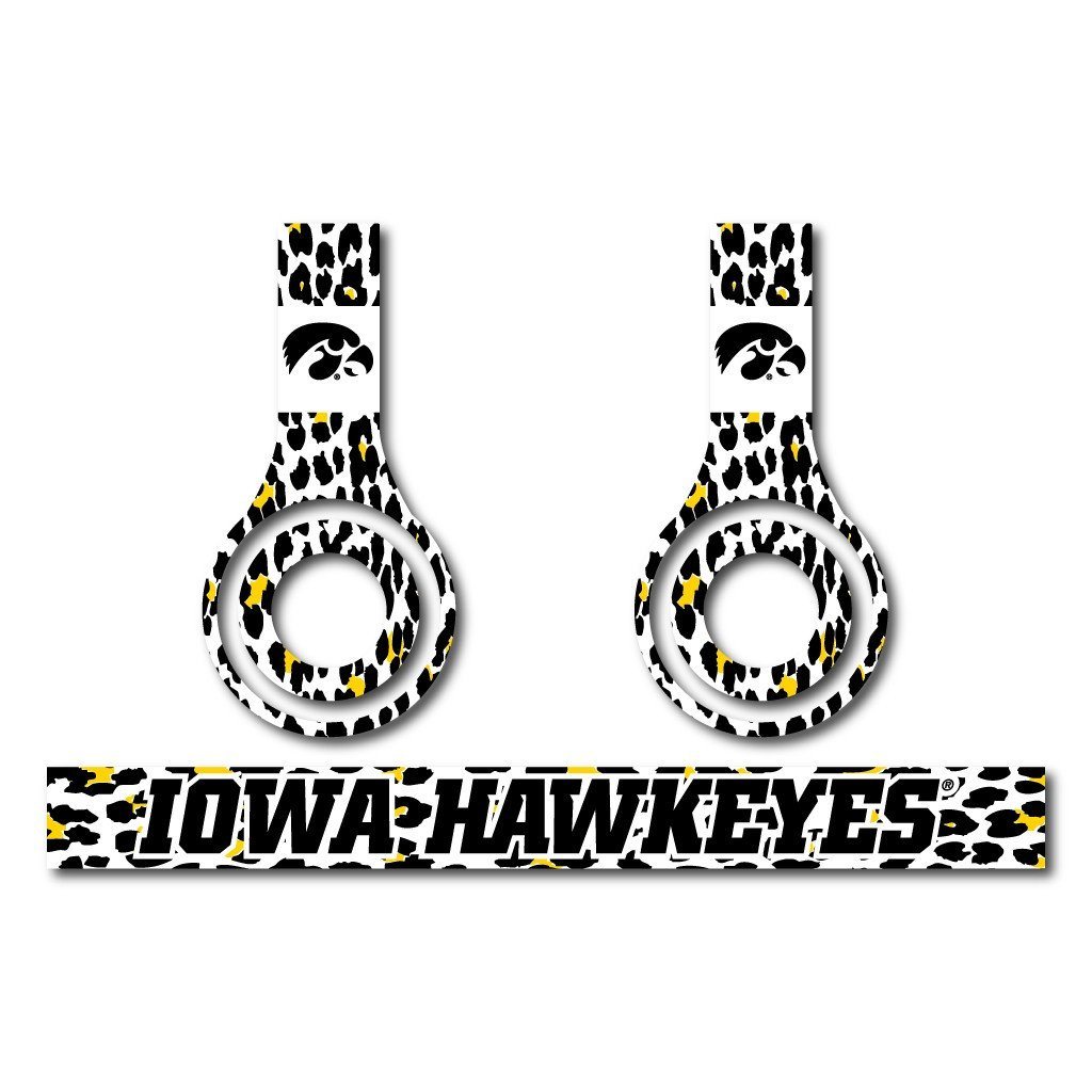 University of Iowa - Set of 3 Animal Patterns - Skins for Beats Solo - FREE SHIPPING