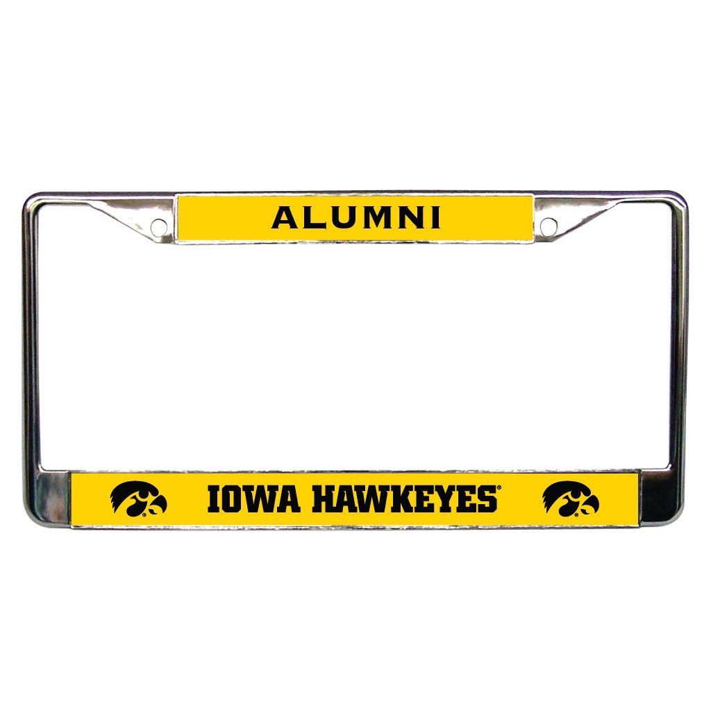 University of Iowa Alumni - License Plate Frame FREE SHIPPING