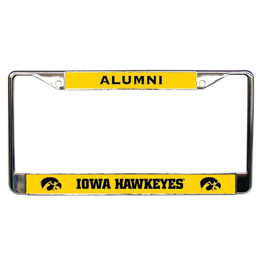University of Iowa Alumni - License Plate Frame FREE SHIPPING