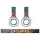 Iowa State Skins for Beats Solo HD Headphones - Set of 3 Metal FREE SHIPPING