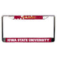 Iowa State University License Plate Frame FREE SHIPPING