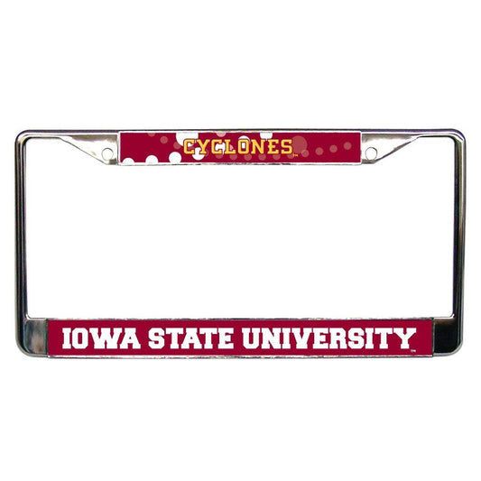 Iowa State University License Plate Frame FREE SHIPPING