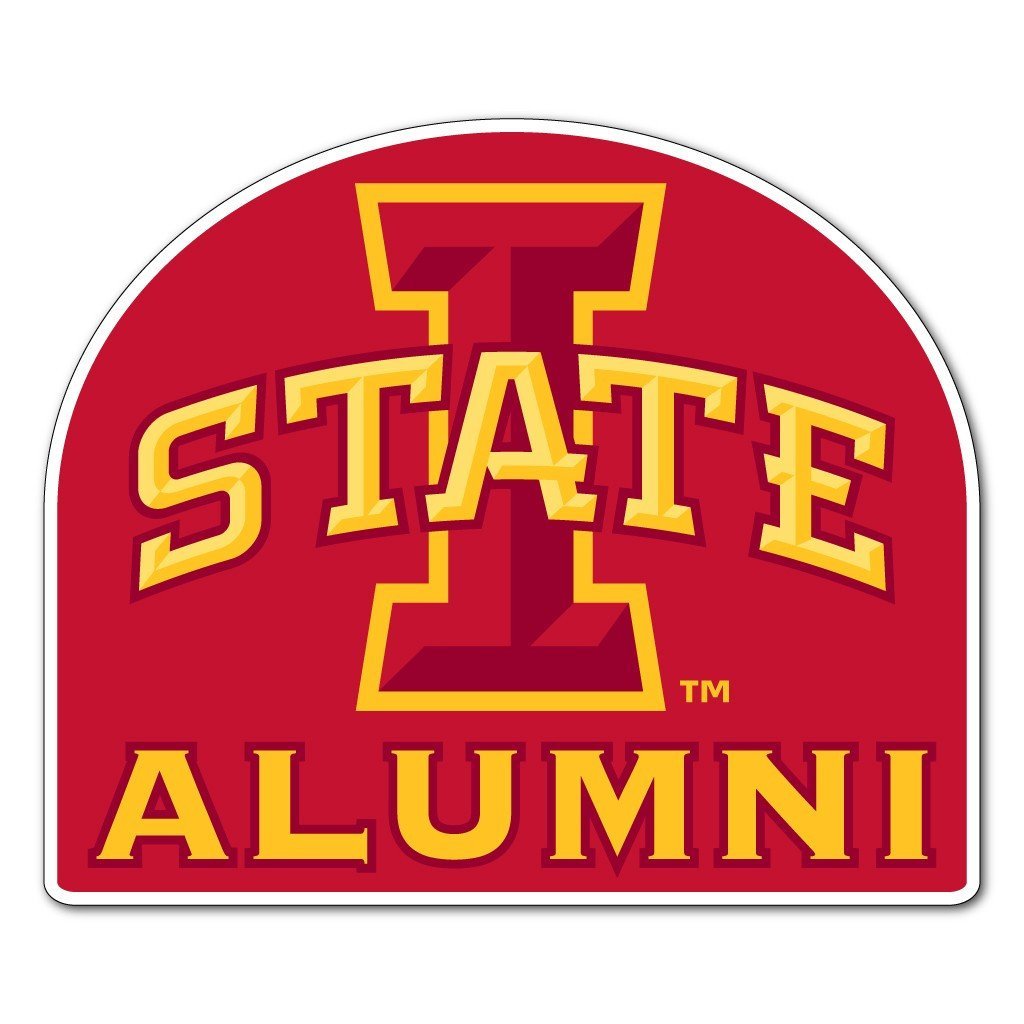 Iowa State - Alumni Shaped Magnet