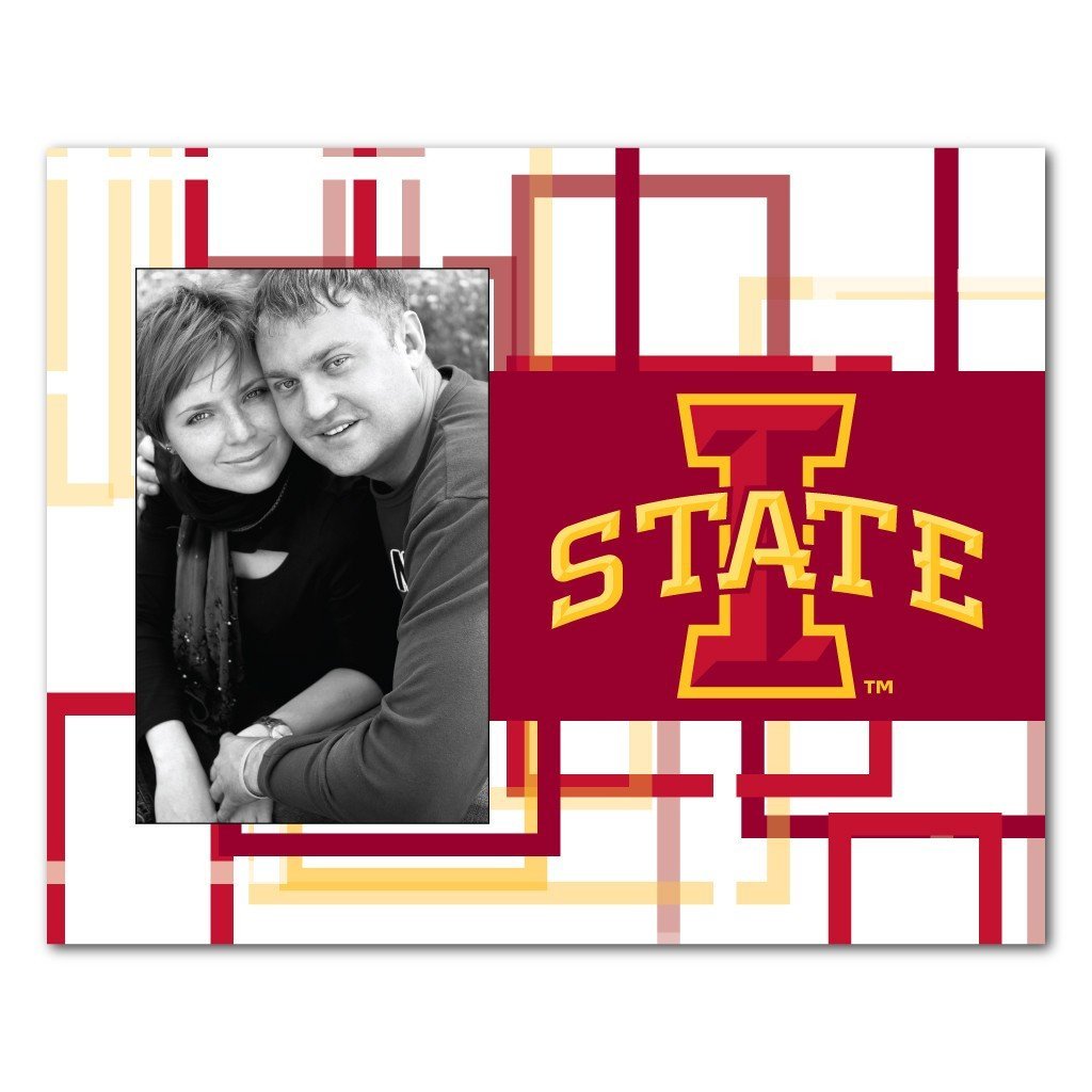 Iowa State University Picture Frame - Squares Design