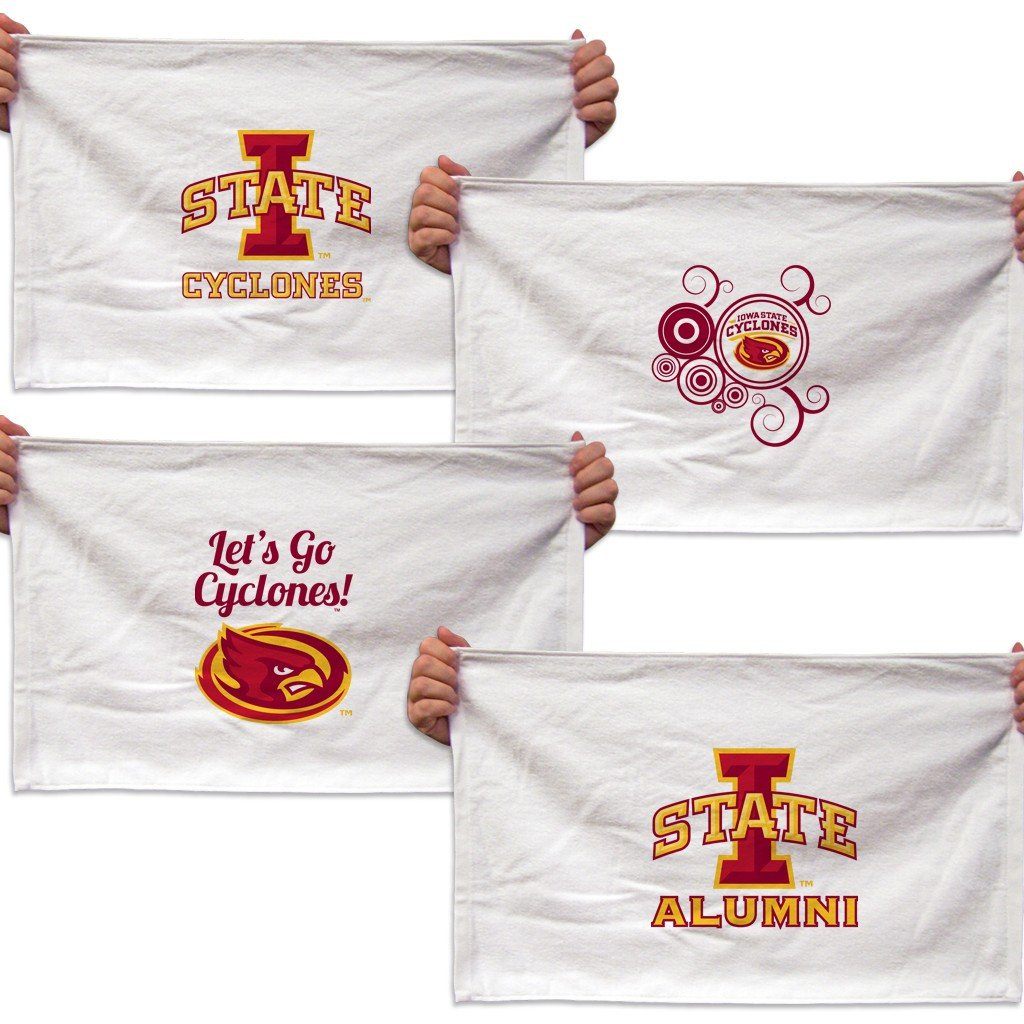 Iowa State University Rally Towel - Set of 4 Designs