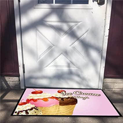 ice cream shop doormat