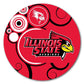 Illinois State University Fun Designs Coaster Set of 4 - FREE SHIPPING