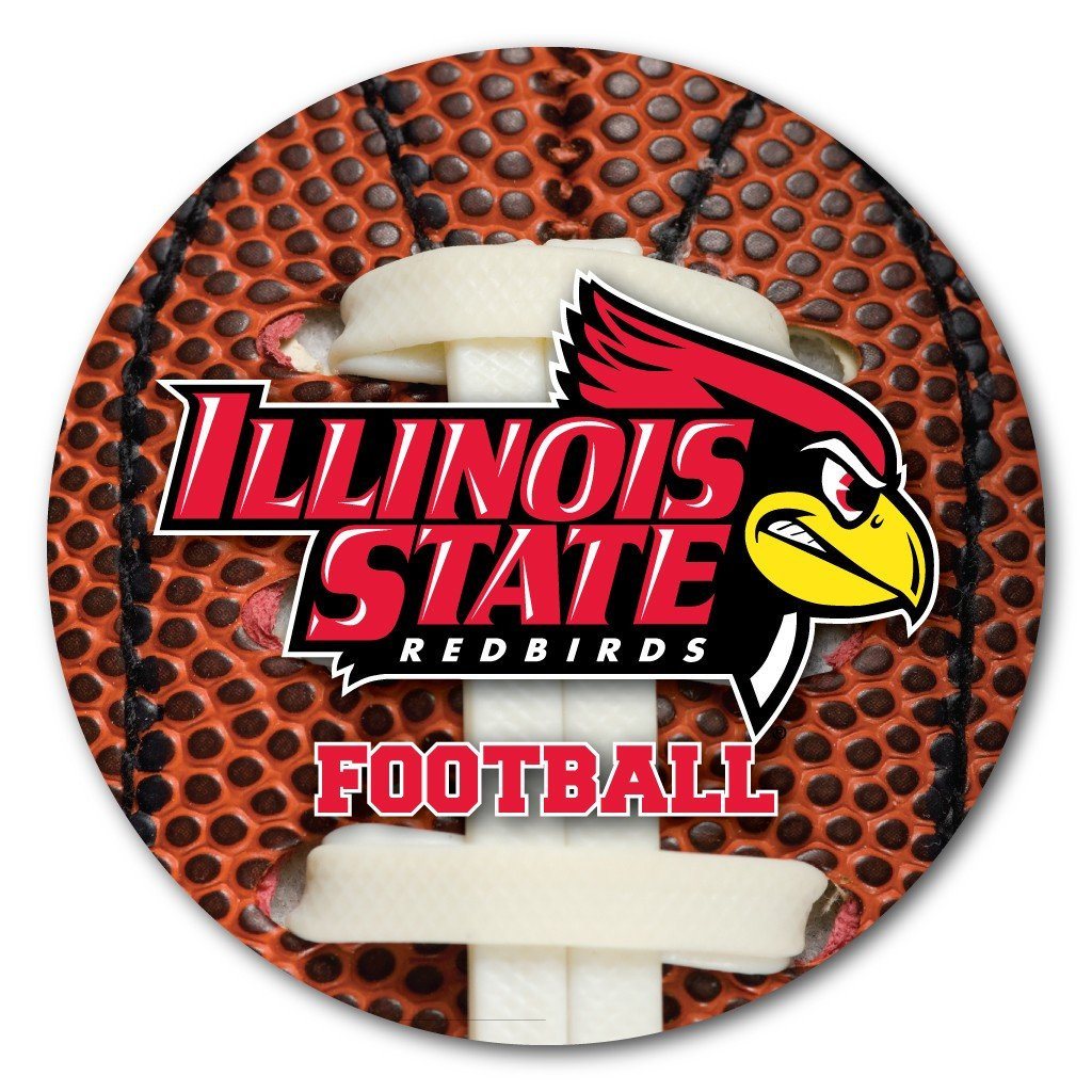 Illinois State University Football Coaster Set of 4 - FREE SHIPPING