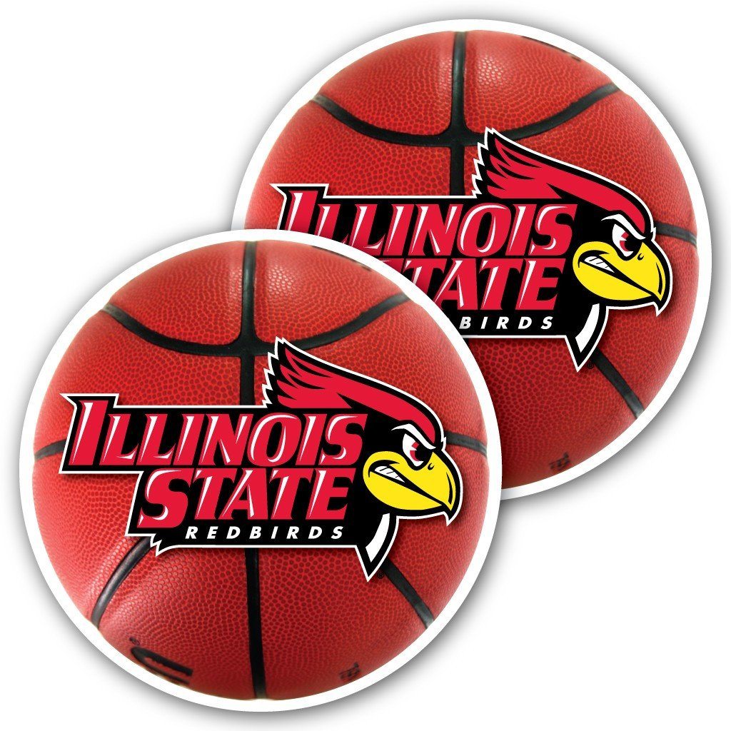 Illinois State University Basketball Window Decal “ Set of 2