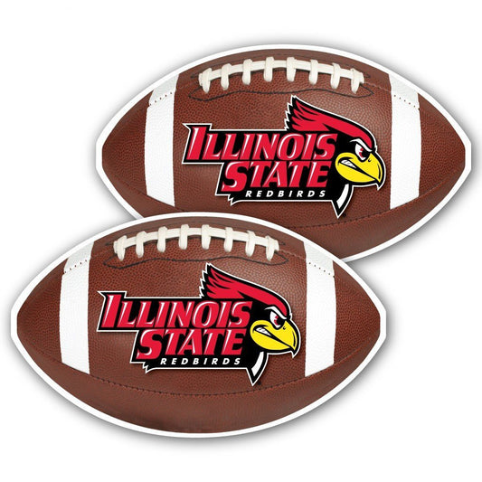 Illinois State University Football Window Decal “ Set of 2