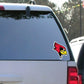 Illinois State University Redbirds Window Decal “ Set of 2
