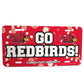 Illinois State University œGo Redbirds! License Plate