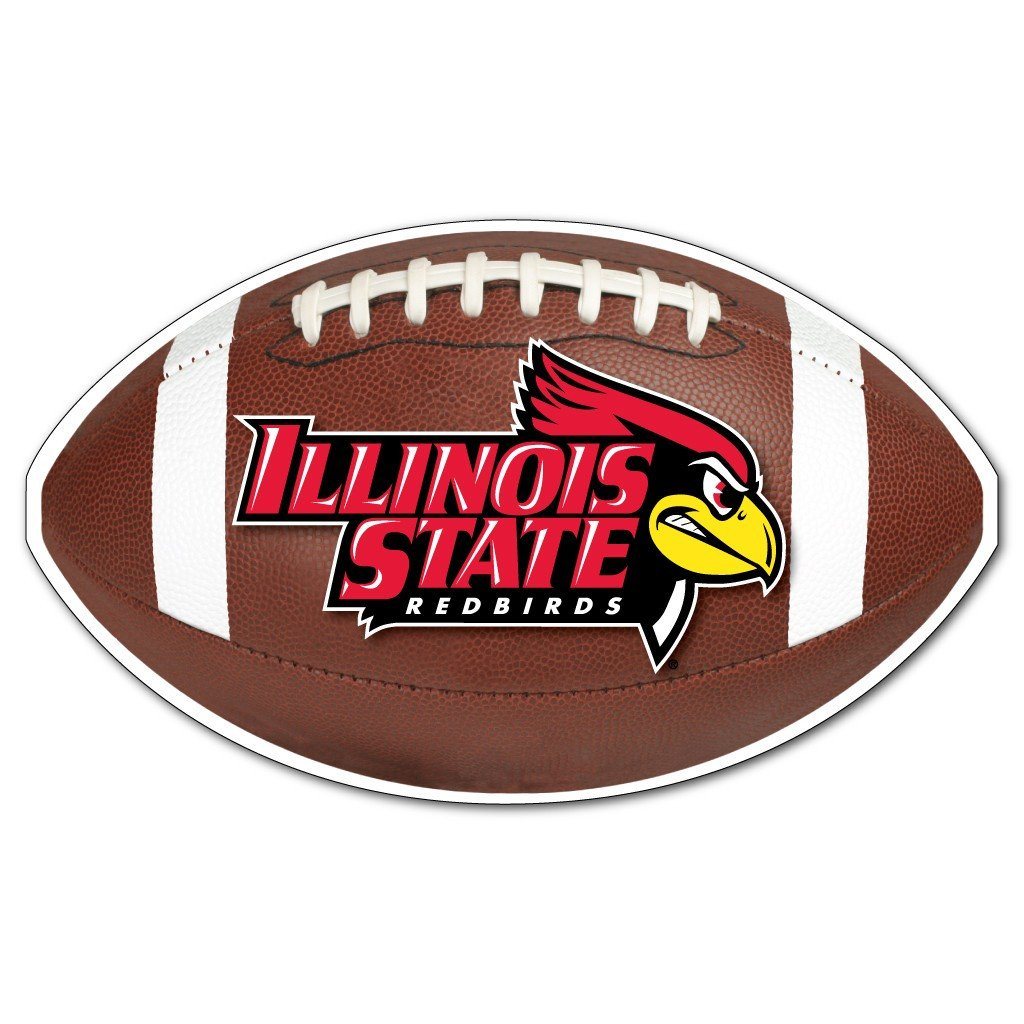 Illinois State “ Football Shaped Magnet