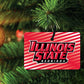 Illinois State University Aluminum Rectangle Shaped Ornament Set of 3 - FREE SHIPPING