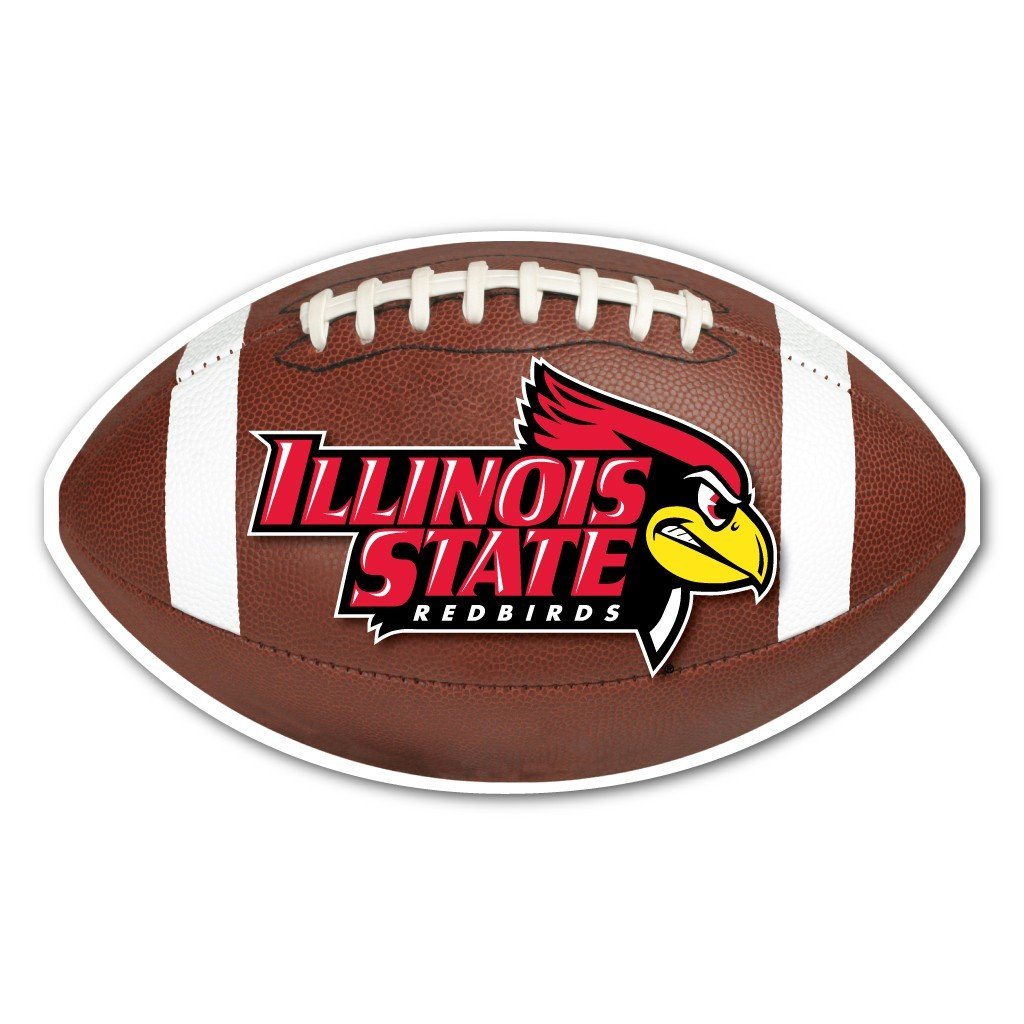Illinois State University 18x24 Football Shaped Yard Sign - FREE SHIPPING