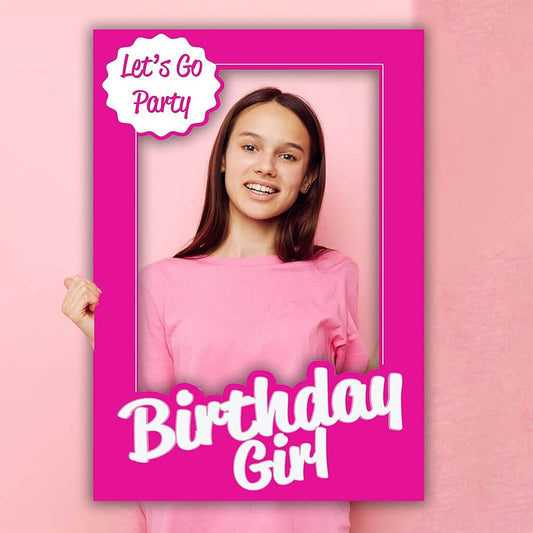 "I'm A Birthday Girl" Yard Sign Kit - Jumbo 36x72 Inch
