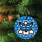 Indiana State University Ornament - Set of 3 Shapes - FREE SHIPPING