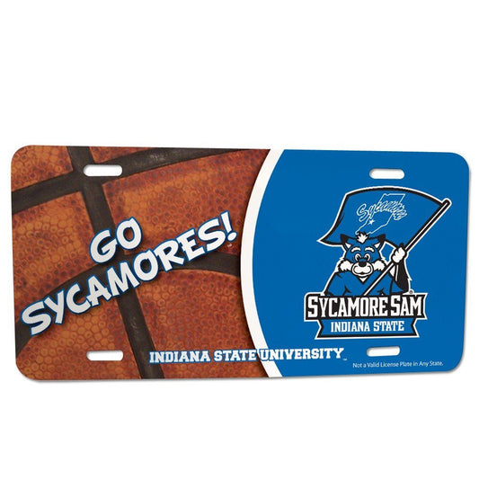 Indiana State University - License Plate - Basketball Design