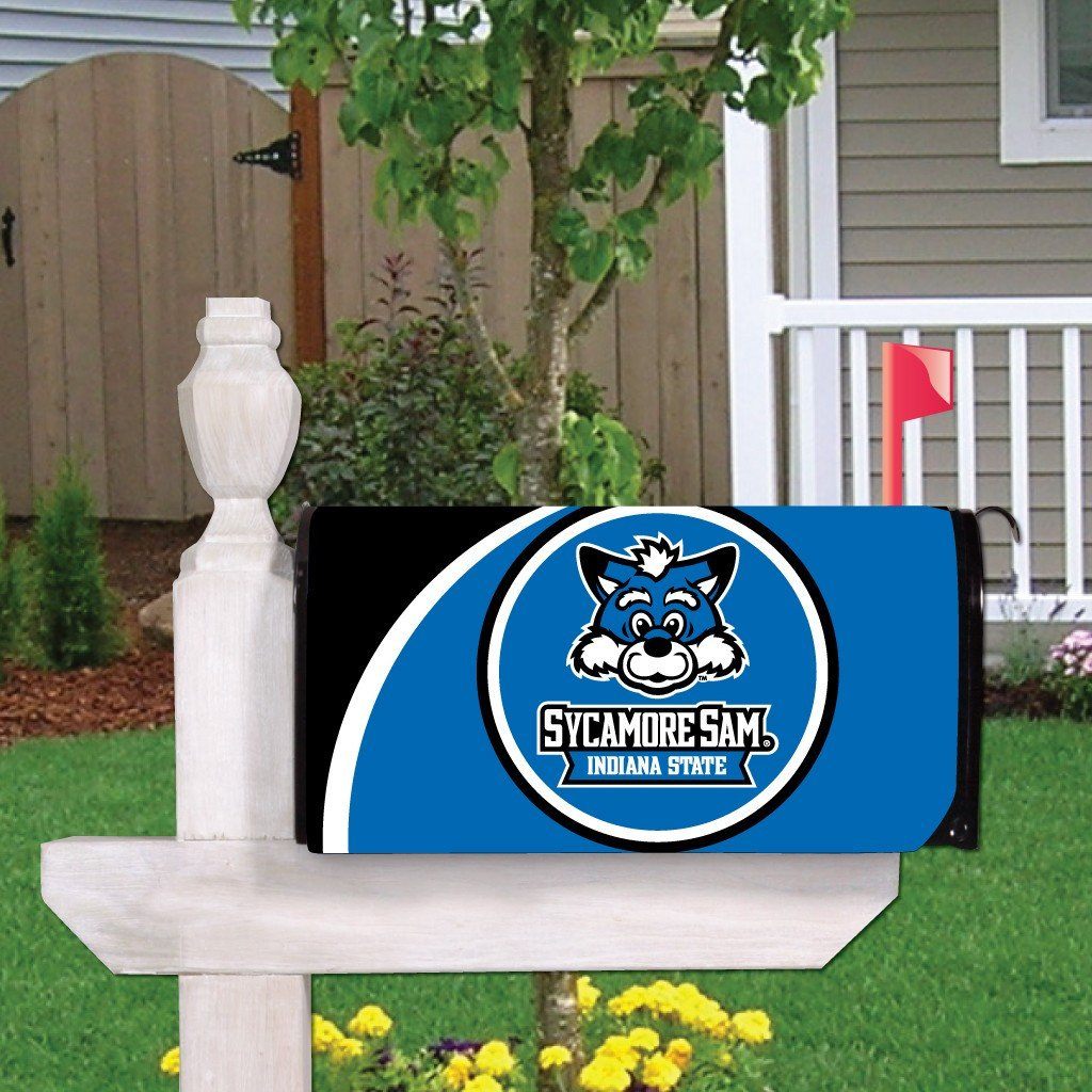 Indiana State University Magnetic Mailbox Cover Design 3
