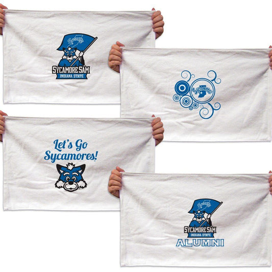 Indiana State University Rally Towel - Set of 4 Designs