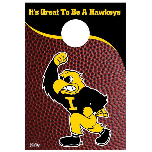 Iowa Hawkeyes Football Cornhole Bag Toss