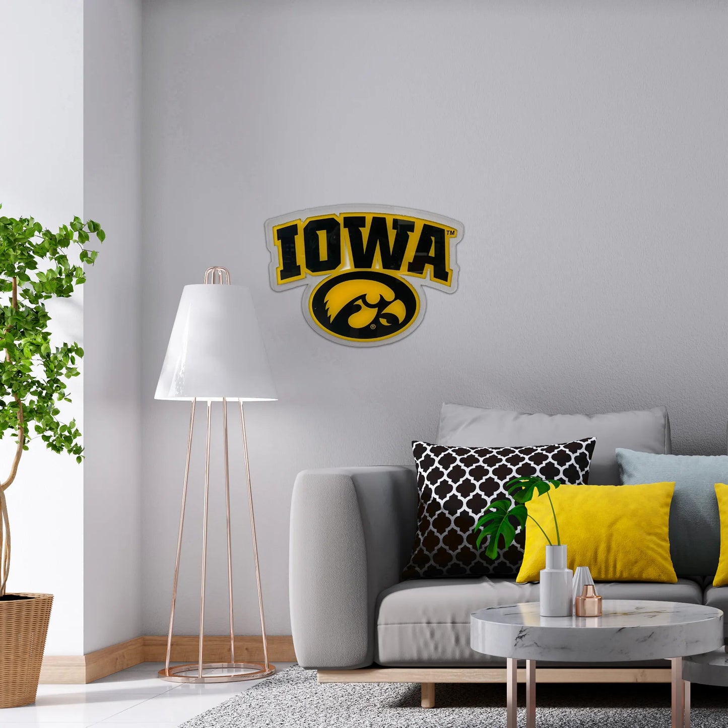 Iowa Hawkeyes TigerHawk Wall Art
